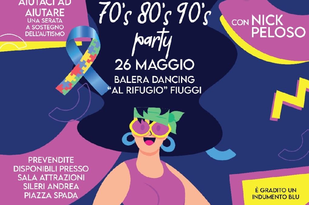 Blue party 26 maggio